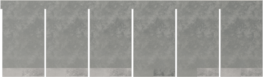 Fiberglas ve Kompozit için Şerit Testere Bıçağı, 1“ Genişlik x 0,035” Kalınlık, 138" Uzunluk, 4 Diş İnç Başına