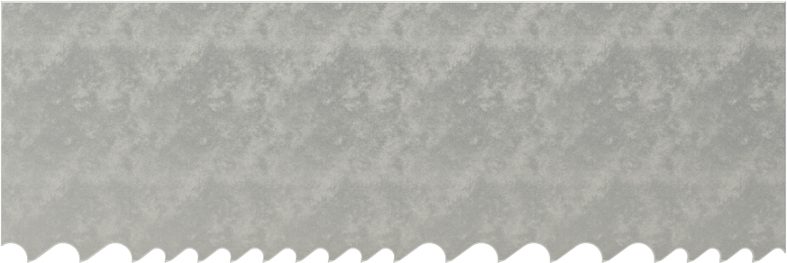 Kalın Metaller için Uzun Ömürlü Şerit Testere Bıçağı, 1“ Genişlik x 0,035” Kalınlık, 130-1/2" Uzunluk