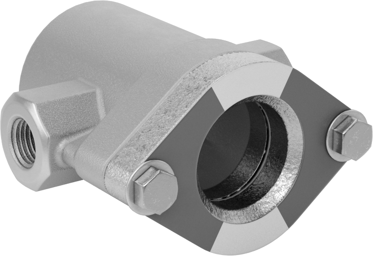 Su ve Yağ için Rotor Göstergeli Akış Göstergesi, Yüksek Basınç, 1/4 NPT Dişi