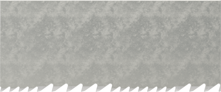 Yapısal Şekiller/Demetler için Şerit Testere Bıçağı, Uzun Ömürlü, 1-1/4“ Genişlik x 0,042” Kalınlık, 144 inç Uzunluk, 5-8 Diş/Inch
