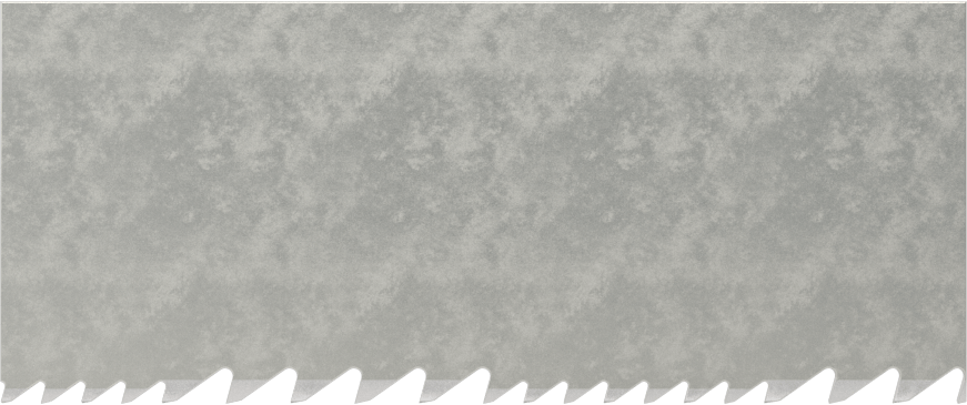 Yapısal Şekiller/Demetler için Şerit Testere Bıçağı, Uzun Ömürlü, 1-1/4“ Genişlik x 0,042” Kalınlık, 162" Uzunluk, 5-8 Diş/Inch
