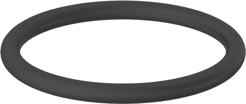 Yağa Dayanıklı Mil. Spec. Buna-N O-Ring, 1/16 Kesirli Genişlik, Dash No. 018, -30° ila 250°F