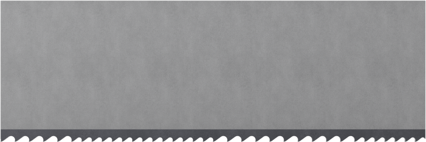 Paslanmaz Çelik için Şerit Testere Bıçağı, Nikel, ve Titanyum, 1“ Genişlik x 0,035” Kalınlık, 115-1/2" Uzunluk
