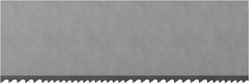 Paslanmaz Çelik için Şerit Testere Bıçağı, Nikel, ve Titanyum, 1“ Genişlik x 0,035” Kalınlık, 174" Uzunluk