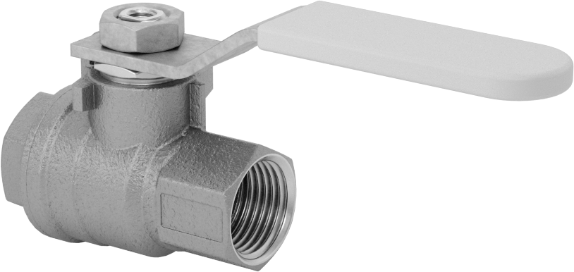 Akış Göstergeli Pirinç Açma/Kapama Vanası, 3/8 NPT Dişi