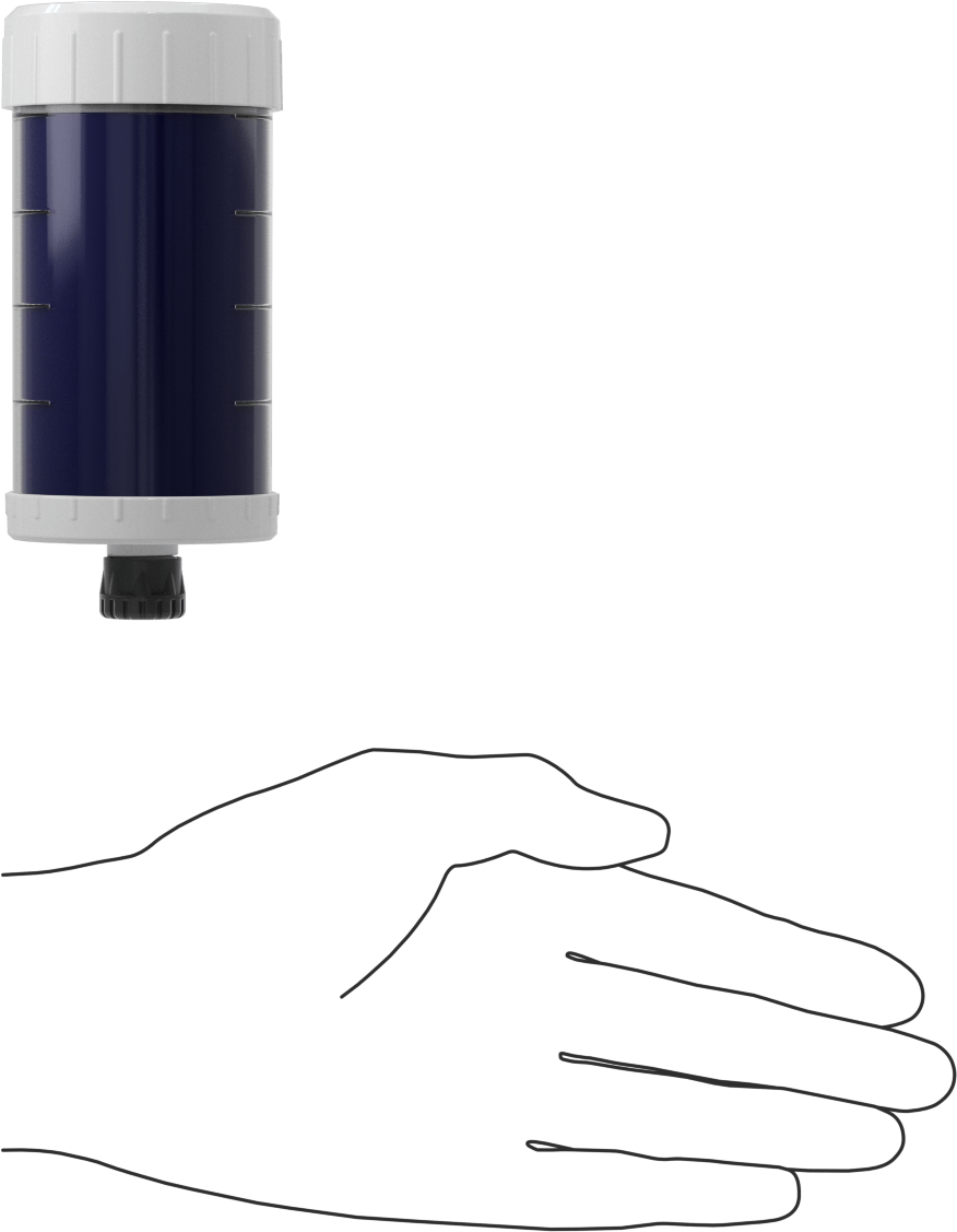 Gres Dolgulu Ayarlanabilir Akışlı Gres Dağıtıcı, Mobil XHP 222, 4-1/8 oz. Kapasite