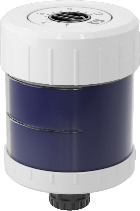 Gres Dolgulu Ayarlanabilir Akışlı Gres Dağıtıcı, Mobil XHP 222, 2 oz. Kapasite