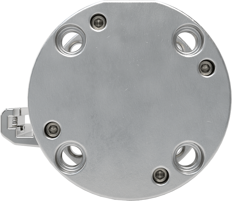 Yuvarlak Yüzlü Kompakt Bağlantı Çubuğu Hava Silindiri, Sensör Hazır, Çift Etkili, 3/4" Delik Boyutu, 1/2" Strok