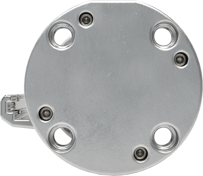 Yuvarlak Yüzlü Kompakt Bağlantı Çubuğu Hava Silindiri, Sensör Hazır, Çift Etkili, 3/4" Delik, 1-1/2" Strok