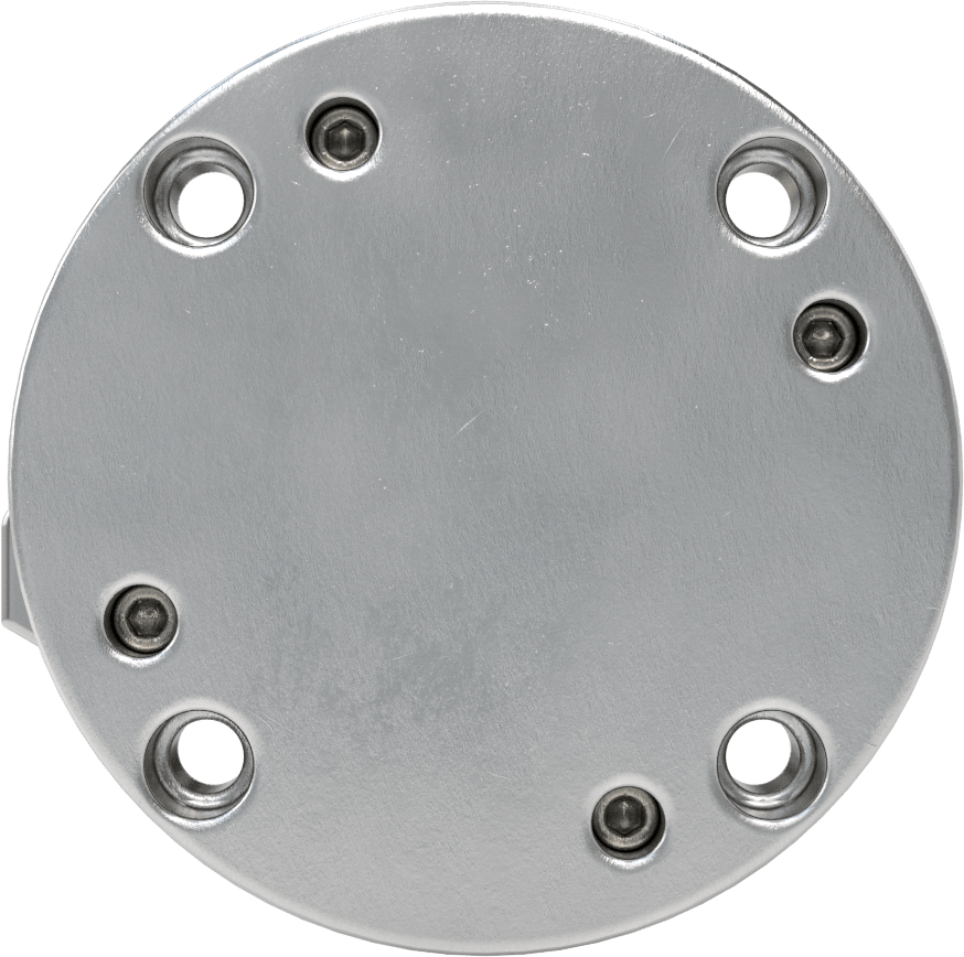 Yuvarlak Yüzlü Kompakt Bağlantı Çubuğu Hava Silindiri, Sensör Hazır, Çift Etkili, 1-1/16" Delik, 1-1/2" Strok