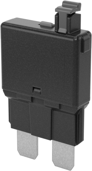 Bıçak Stili Devre Kesici, Düğme ile Manuel Sıfırlama, 24V DC, 10A