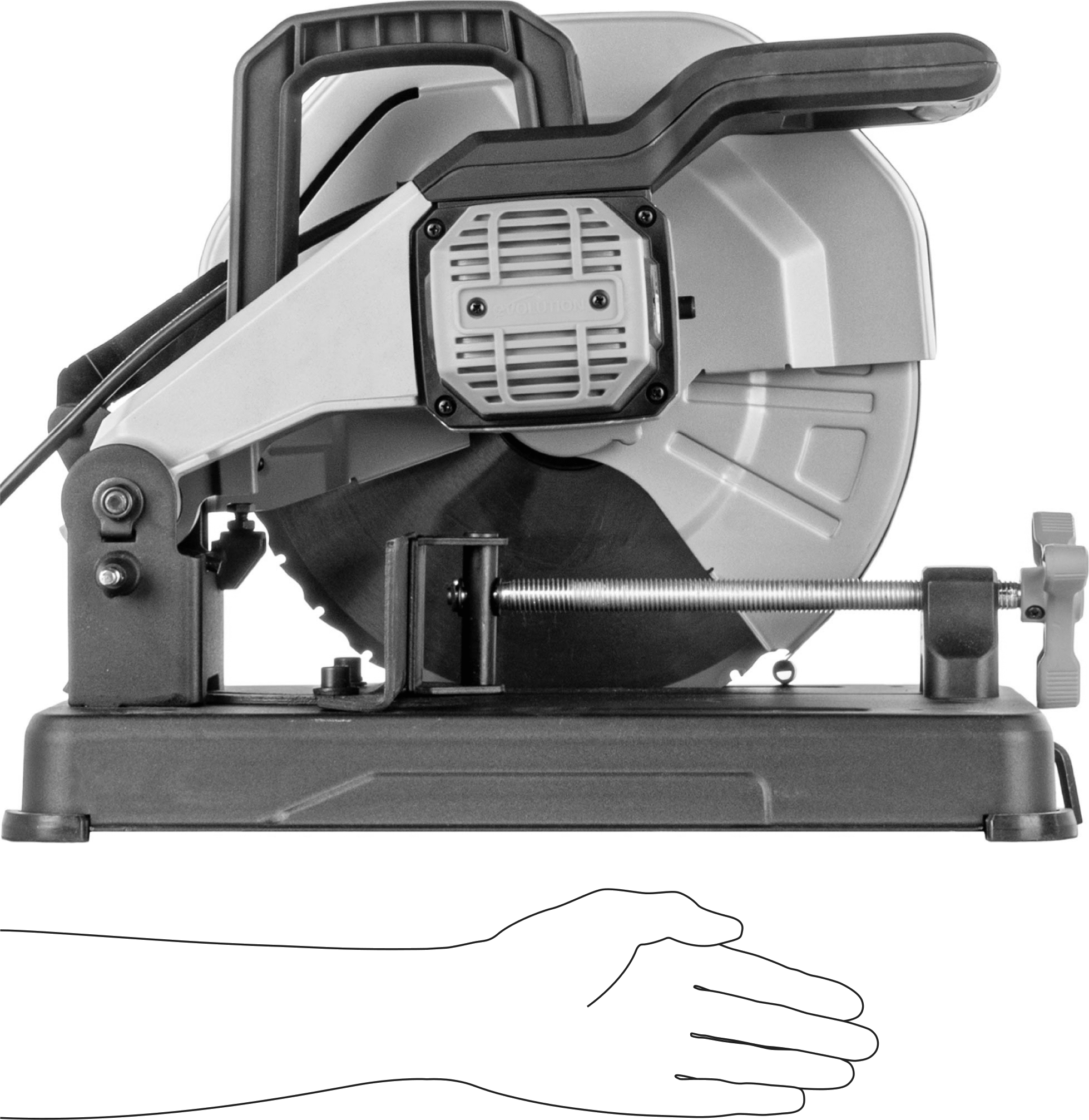 Evolution R355Cps Metal için Elektrikli Tezgah Üstü Kesme Testere