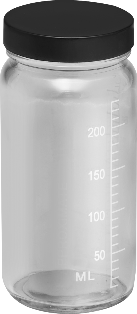 Dereceli Cam Kavanoz, 8 FL oz/235 ml Kapasite