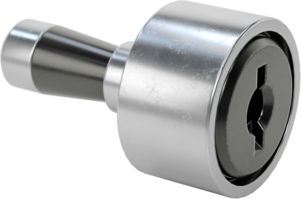 Konik Saplamalı Ray Silindiri, 19 mm Makara Çapı, 11 mm Silindir Genişliği