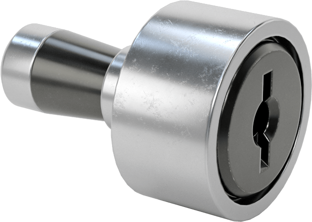 Konik Saplamalı Ray Silindiri, 22 mm Silindir Çapı, 12 mm Makara Genişliği