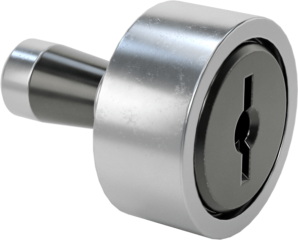 Konik Saplamalı Ray Silindiri, 26 mm Silindir Çapı, 12 mm Makara Genişliği