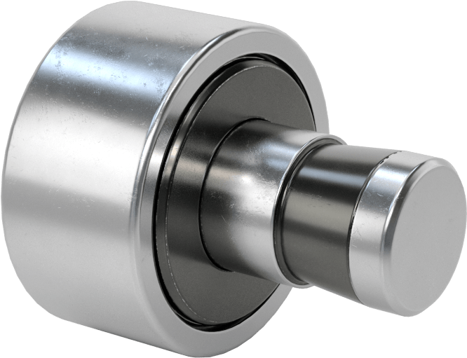 Konik Saplamalı Ray Silindiri, 40 mm Makara Çapı, 20 mm Makara Genişliği