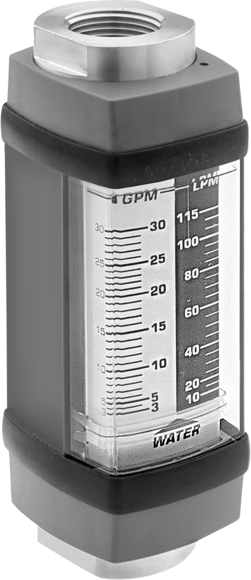 Yüksek Sıcaklık ve Basınç Akış Ölçer, 3/4 NPTF Dişi, 3 ila 30 gpm