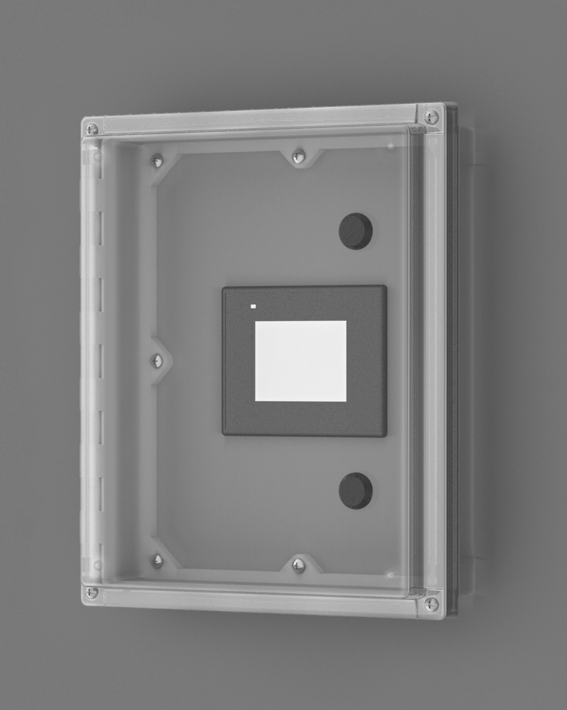 Cover Shown Mounted on Enclosure