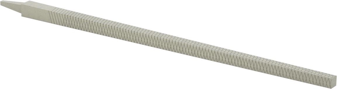 Kare Törpü, Kaba Yüzey için, 10" Uzunluk