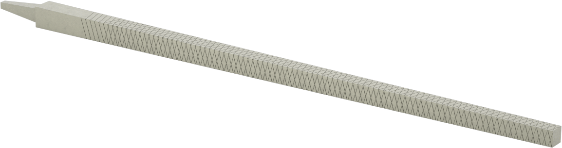 Kare Törpü, Orta Kaplama için, 10" Uzunluk