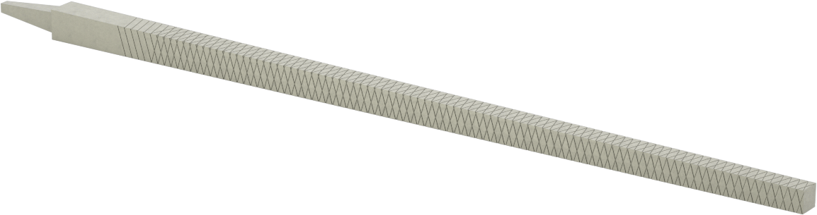 Kare Törpü, İnce Yüzey için, 10" Uzunluk