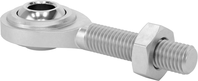Somunlu Bilyalı Mafsal Çubuk Ucu, 1/4"-28 Diş Boyutu