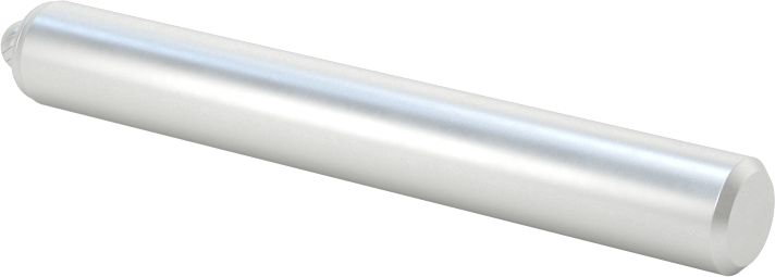 Yüksek Hızlı Çelik Frez, 1/4" Çaplı Şaft ile, Bilye, 1/8" Baş Çapı
