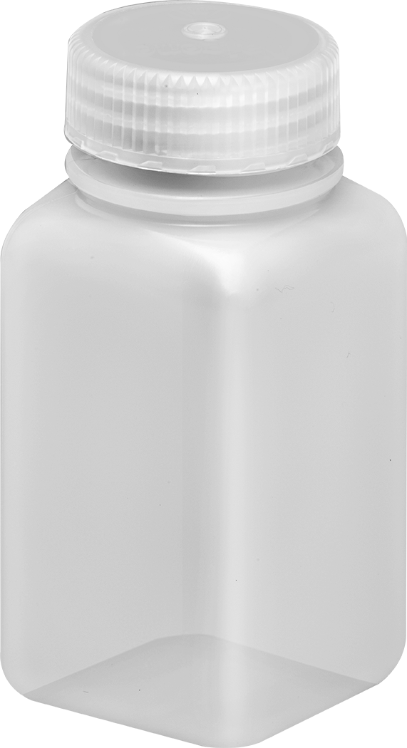 Yarı Şeffaf HDPE Plastik Kavanoz, 6 FL oz/175 ml Kapasite, 2 inç Genişlik