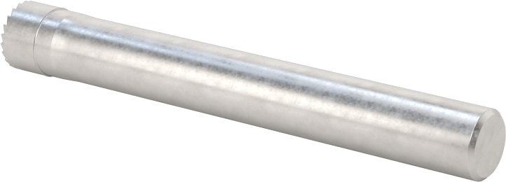 Karbür Frez, Sivri Uçlu Pürüzsüz Silindir, 1/4" Baş Çapı
