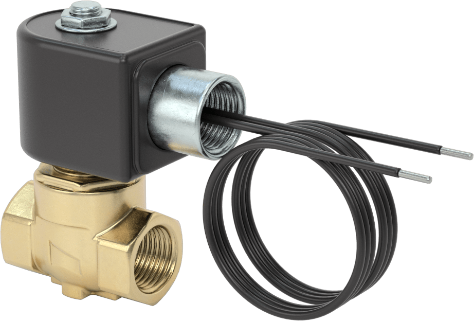 Su Darbesi Önleyici Solenoid Açma/Kapama Vanası, Normalde Kapalı, 120V AC, 1/2 NPT Dişi