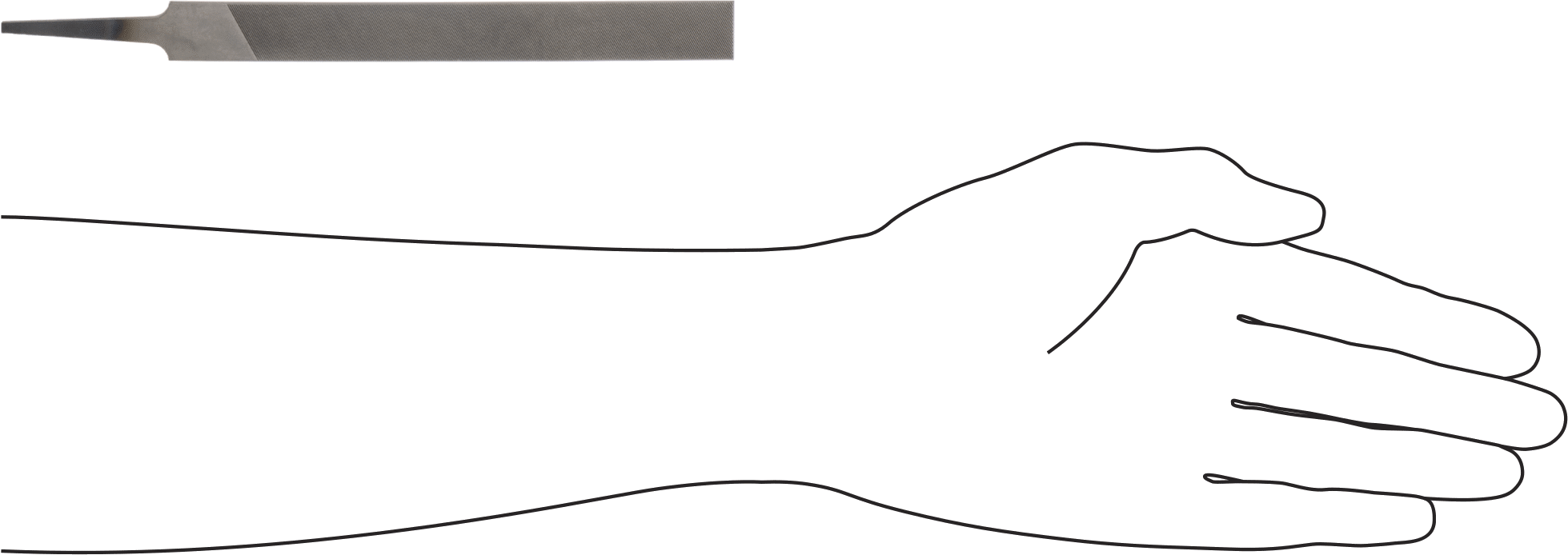 Zincir Testere Törpüsü, Bağlantı, 6“ Uzunluk x 5/8” Genişlik x 3/32" Kalınlık