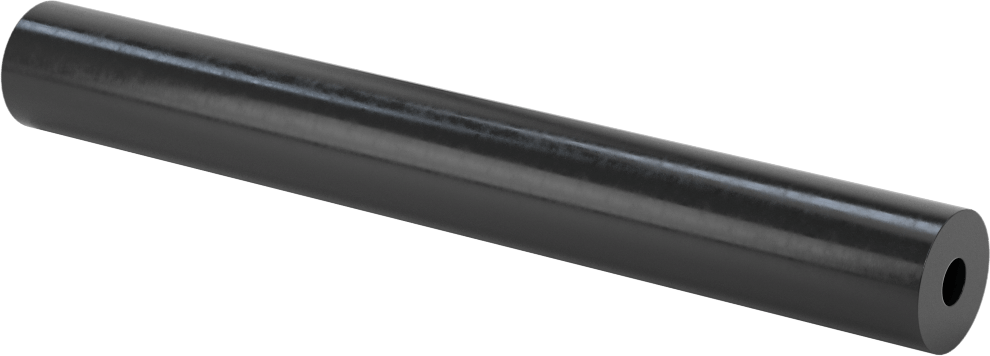 Hava Koşullarına Dayanıklı EPDM Kauçuk Tüp, 3/4" OD, 1/4" ID, 6 inç Uzunluk