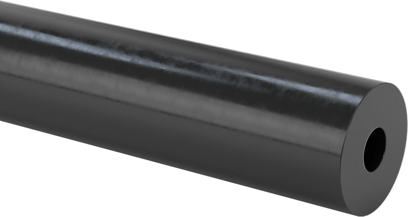 Hava Koşullarına Dayanıklı EPDM Kauçuk Tüp, 3/4" OD, 1/4" ID, 36" Uzunluk