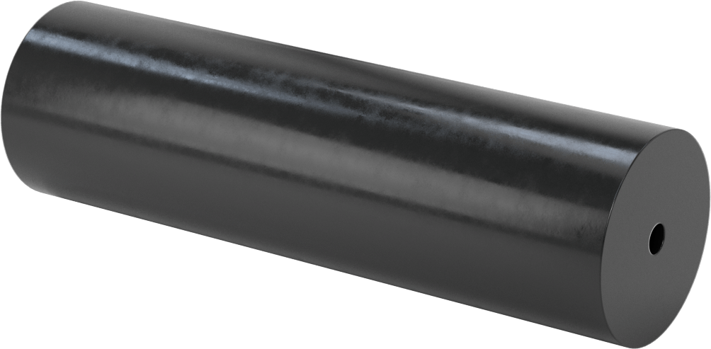 Hava Koşullarına Dayanıklı EPDM Kauçuk Tüp, 1-3/4" OD, 1/4" ID, 6 inç Uzunluk
