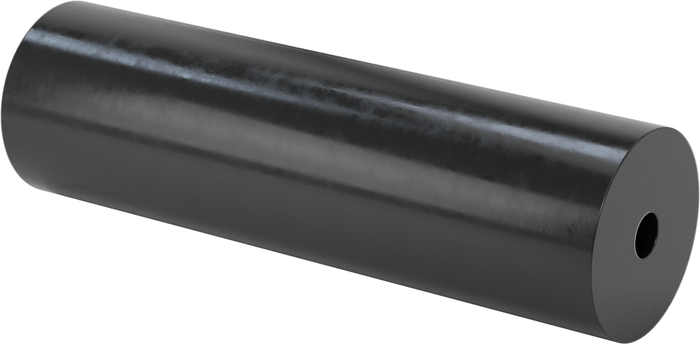 Hava Koşullarına Dayanıklı EPDM Kauçuk Tüp, 1-3/4" OD, 3/8" ID, 6 inç Uzunluk