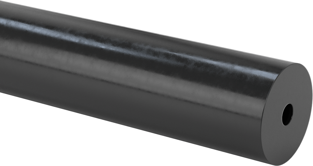 Hava Koşullarına Dayanıklı EPDM Kauçuk Tüp, 1-3/4" OD, 3/8" ID, 36" Uzunluk