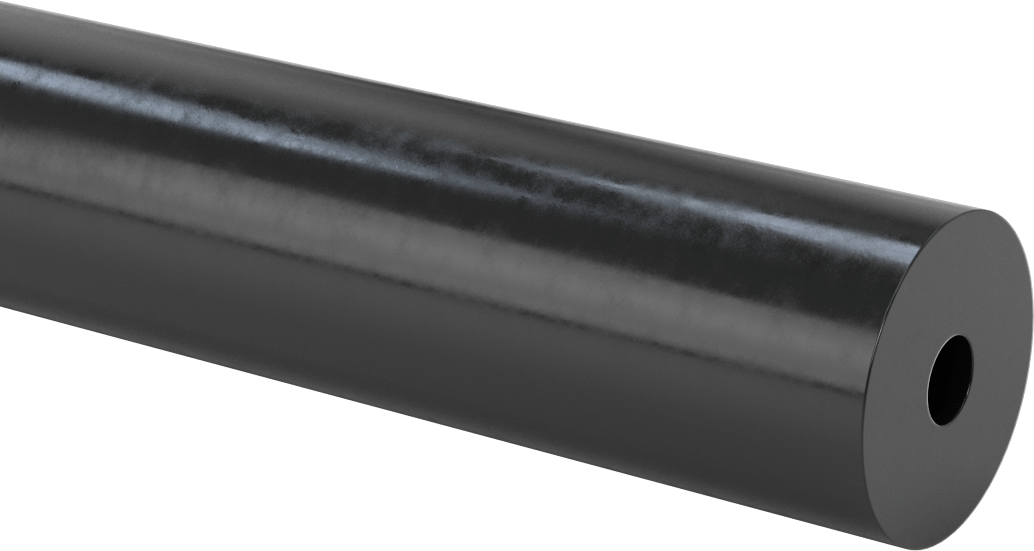 Hava Koşullarına Dayanıklı EPDM Kauçuk Tüp, 1-7/8" OD, 1/2" ID, 36" Uzunluk