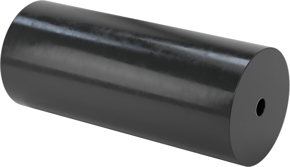 Hava Koşullarına Dayanıklı EPDM Kauçuk Tüp, 2-1/2" OD, 3/8" ID, 6 inç Uzunluk