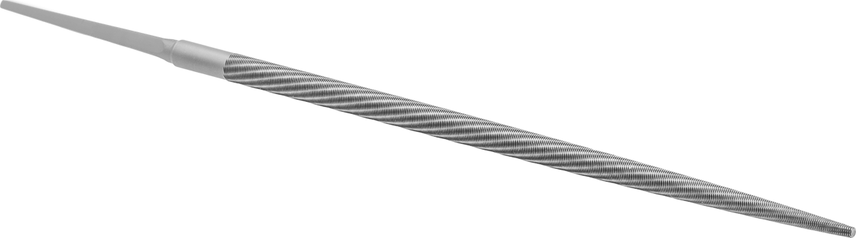 Hassas Yuvarlak Törpü, İnce Yüzey için, 6“ Uzunluk x 3/16” Çap