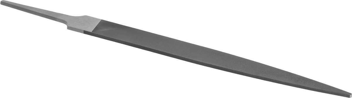 Hassas İnce Konik Dikdörtgen Törpü, Ekstra İnce Yüzey için, 6“ Uzunluk x 5/8” Genişlik