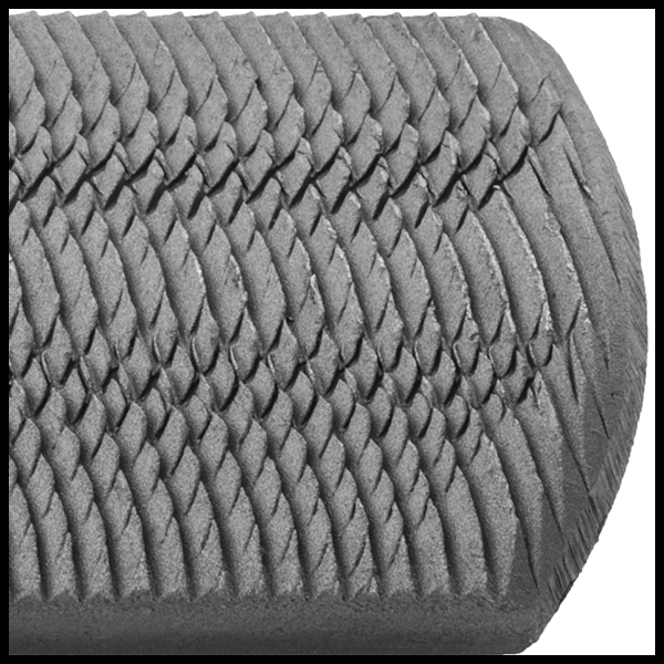 Yarım Yuvarlak Törpü, 10“ Uzunluk x 1-1/16” Genişlik x 1/4" Kalınlık