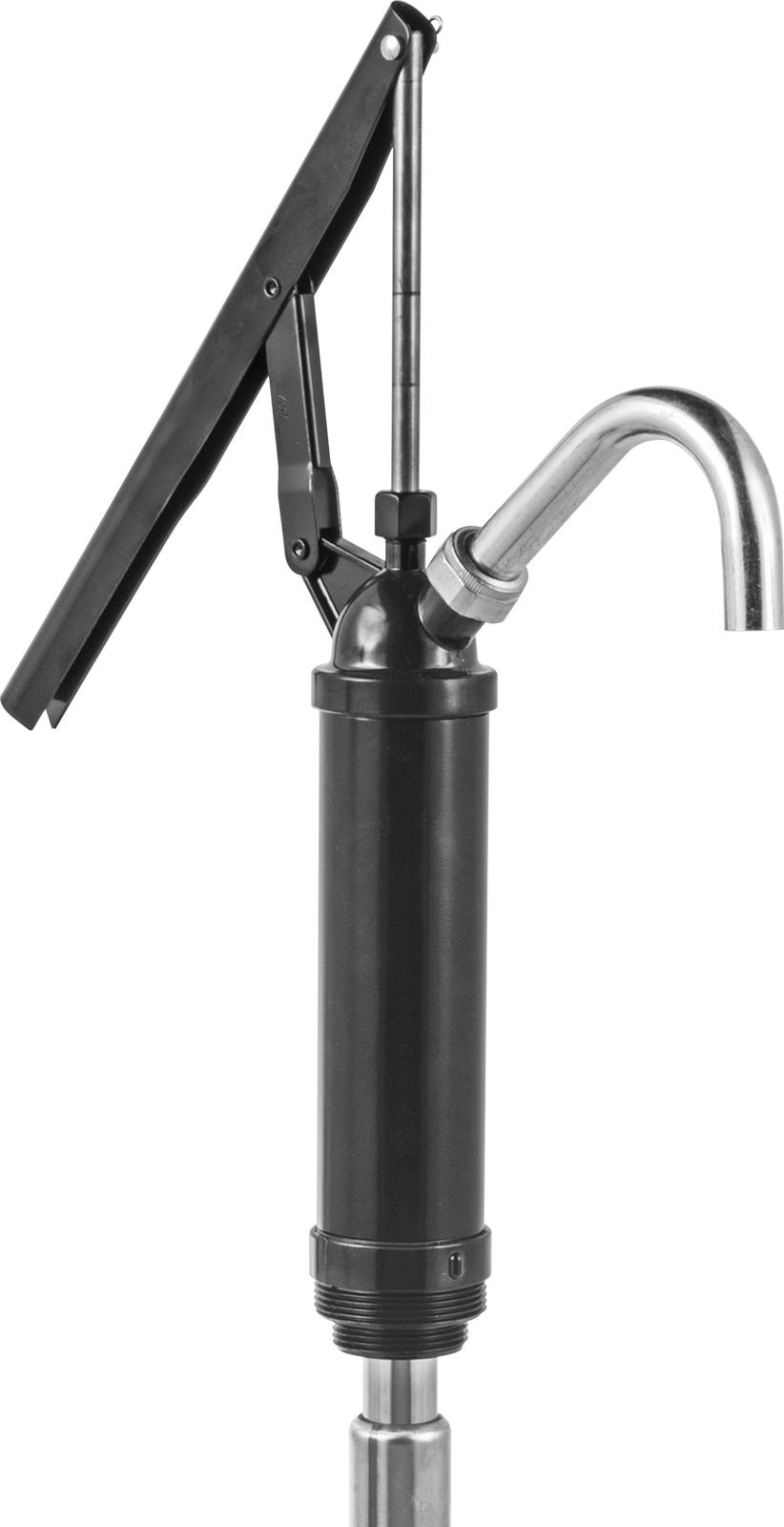 Yağ için Kolay Stroklu Varil Pompası, Çıkarılabilir Ağızlık ile, 10,0 oz./Strok