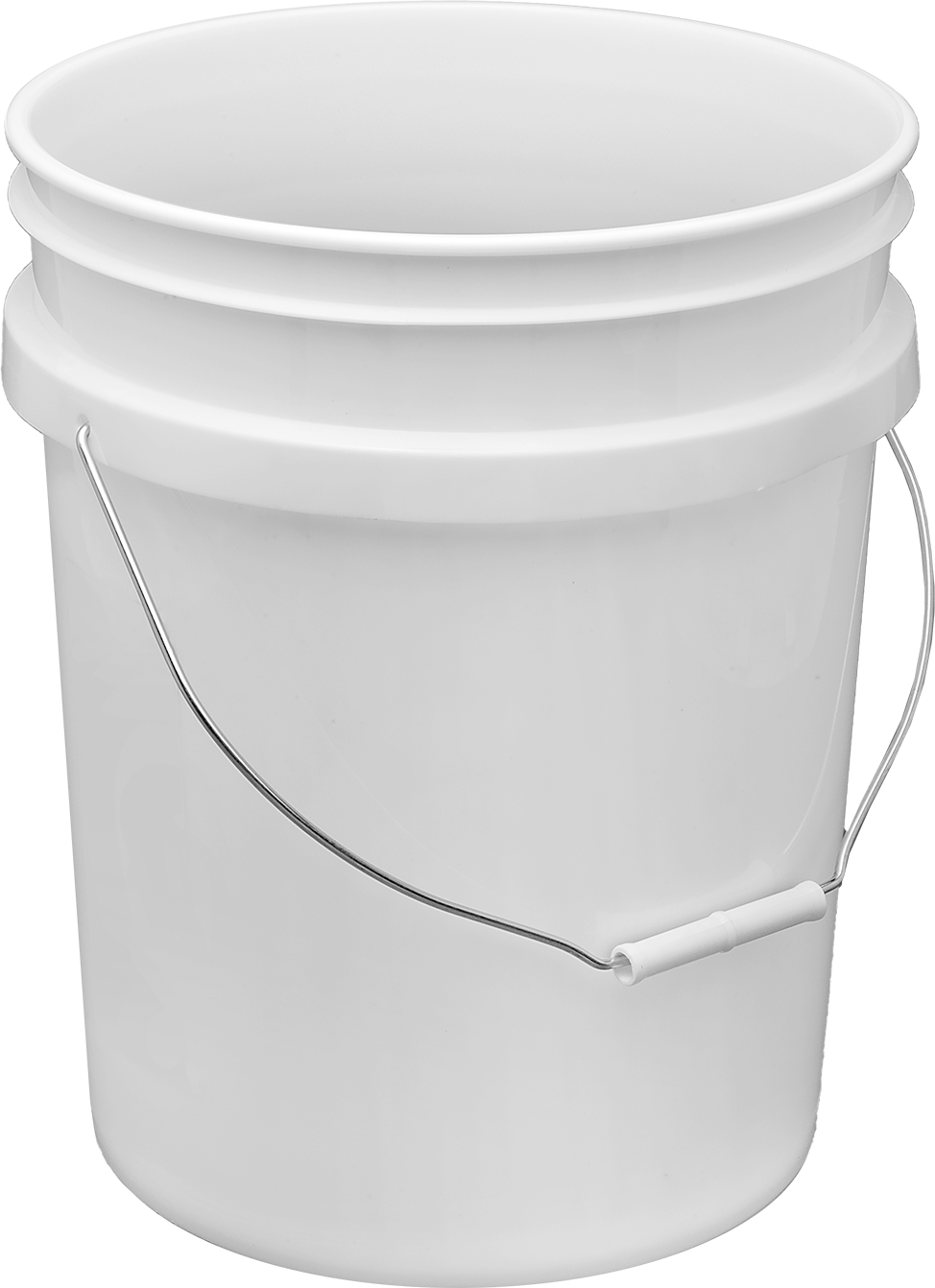 Polietilen Plastik Kova, Yuvarlak, 5 Galon Kapasite