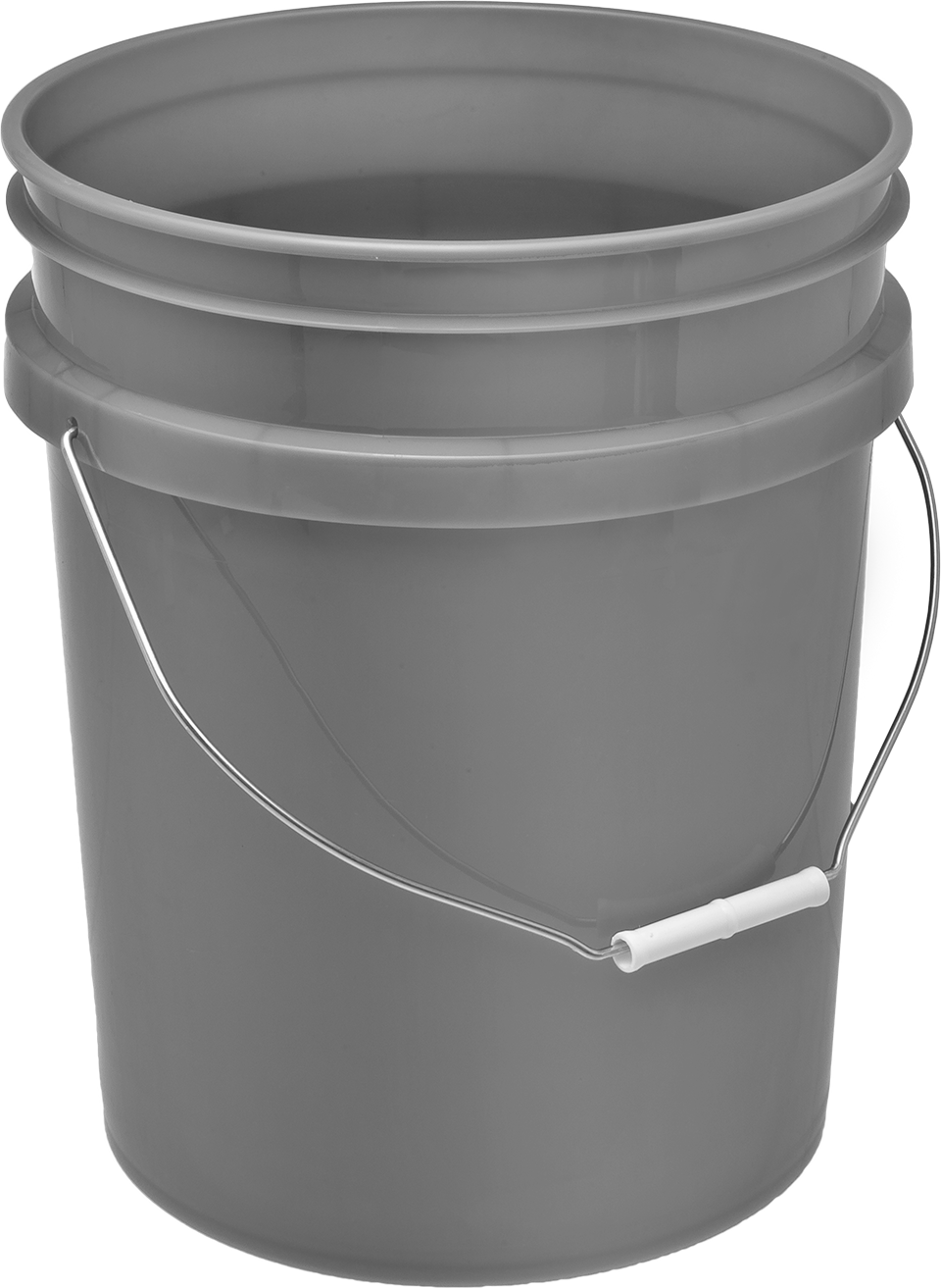 Polietilen Plastik Kova, Yuvarlak, 5 Galon Kapasite