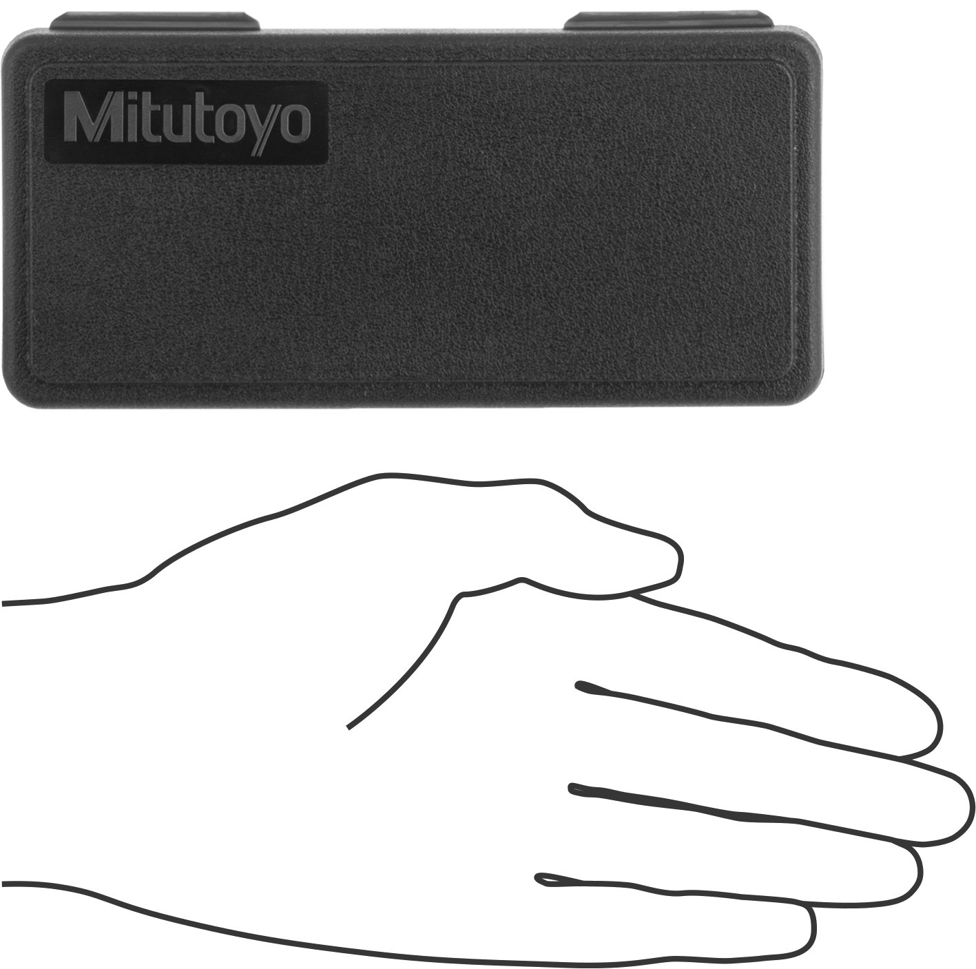Mitutoyo Dış Mikrometre için Kılıf, 0“ ila 1” ve 2“ ila 3” ölçüm aralıkları ile
