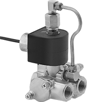 Egzoz Portlu Solenoid Açma/Kapama Vanaları