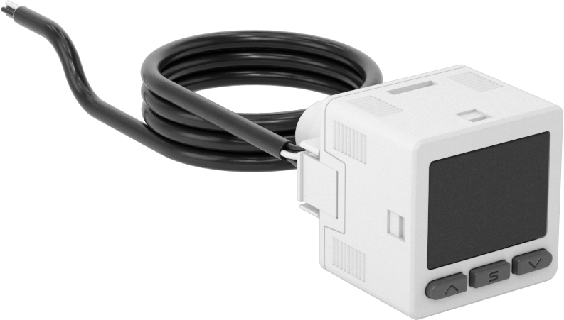 Basınçlı Hava için Basınç Transmitteri, 1/4" Boru Dış Çapı Tak-Bağlan Bağlantısı, 2.4-20 mA