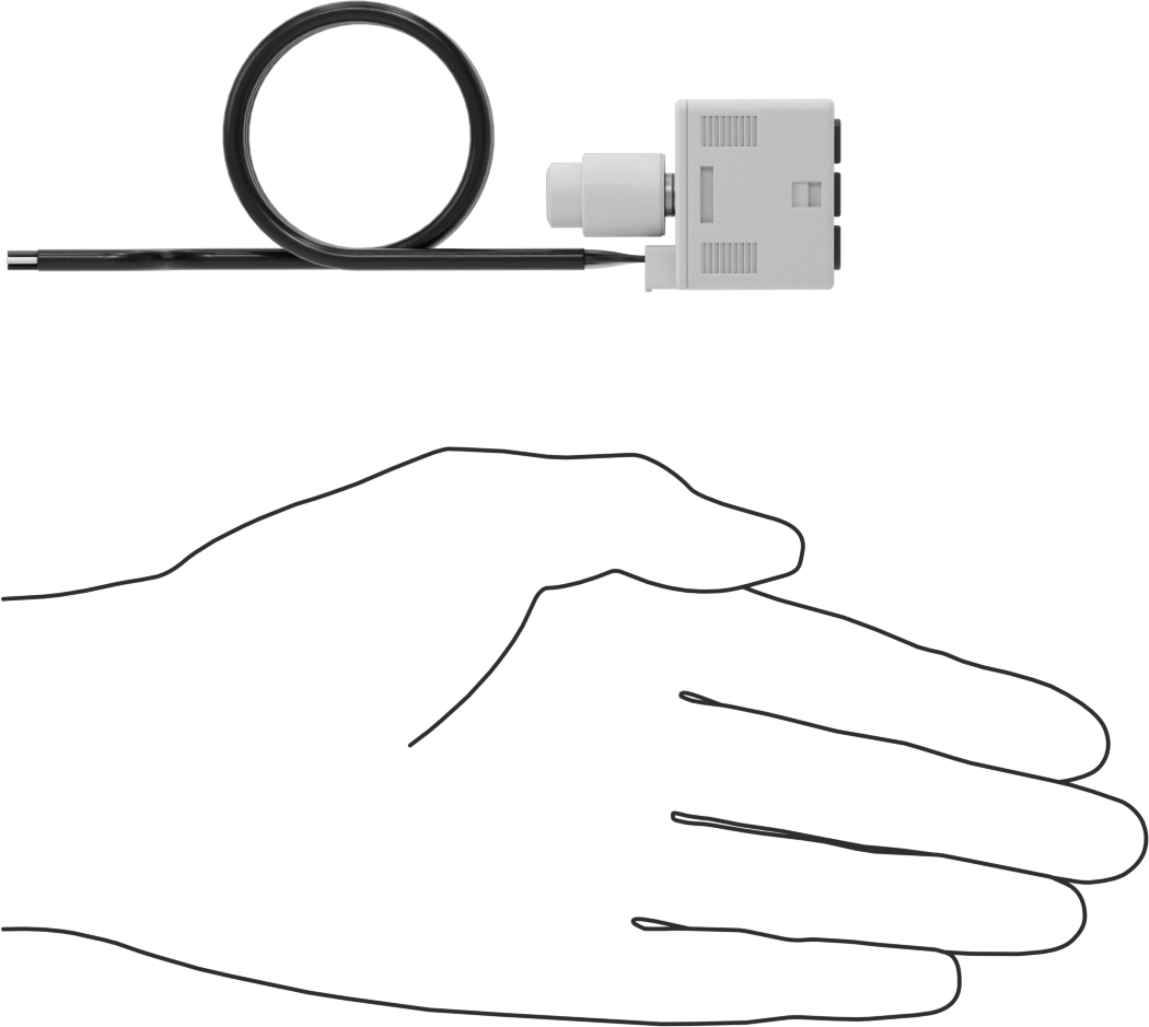 Basınçlı Hava için Basınç Transmitteri, 1/4" Boru Dış Çapı Tak-Bağlan Bağlantısı, 2.4-20 mA
