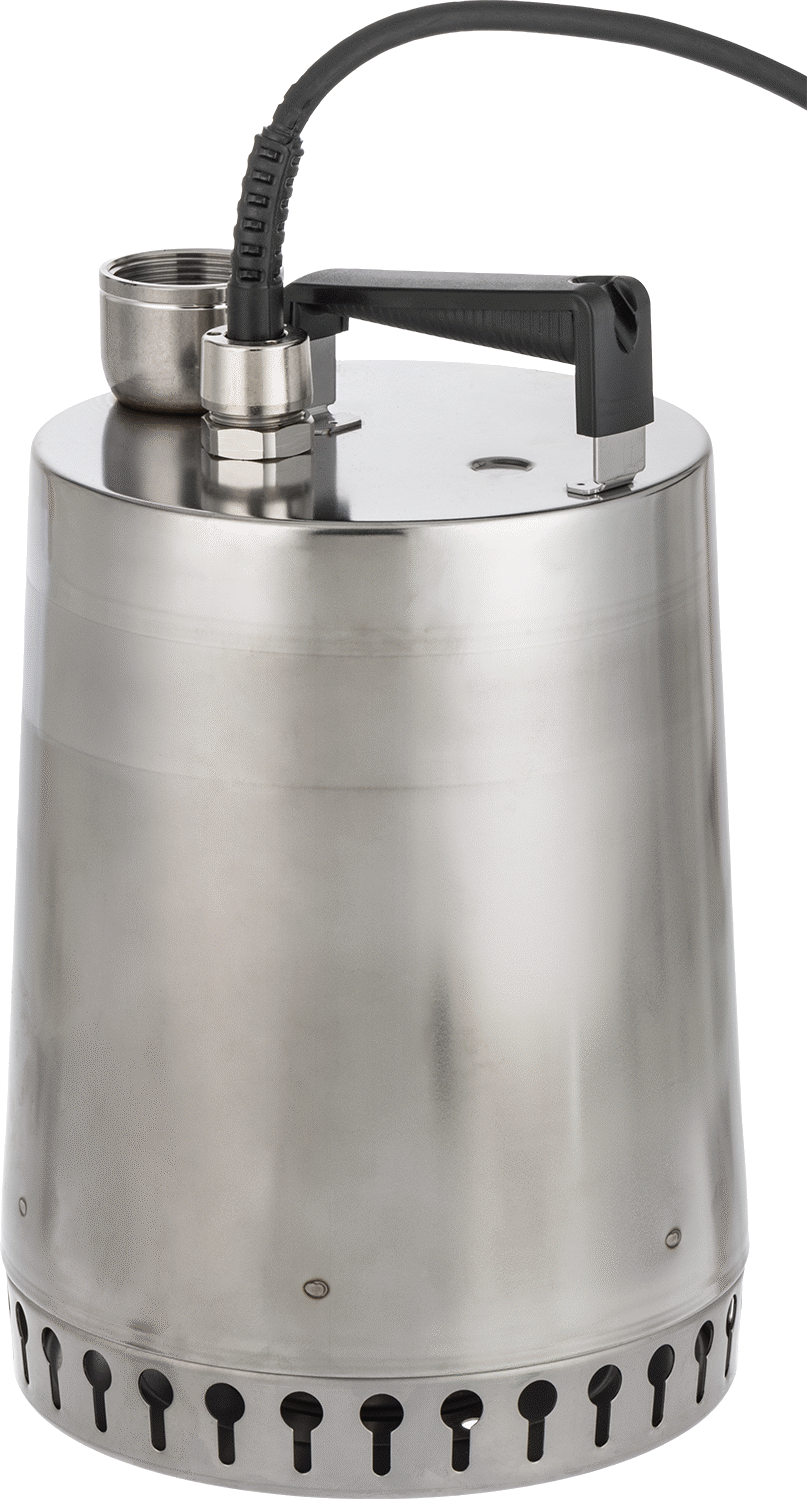 Yüksek Akışlı Susuzlaştırma Pompası, Anahtar Olmadan, 1/2 hp, 25 Fit Kablolu Fiş